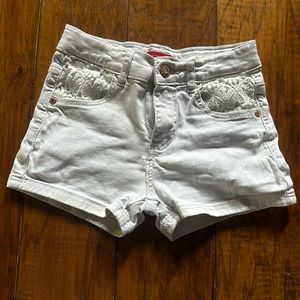 White Guess shorts (kids)